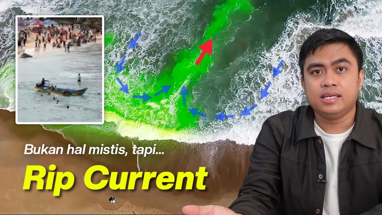 Bagaimana Fenomena Rip Current Menyeret Orang dari Pantai ke Laut