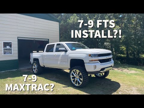 '18 SILVERADO 7-9" FTS INSTALL! | '08 SIERRA 7-9" MAXTRAC INSTALL!!!