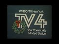 WNBC TV Channel 4 New York I Station ID December 1972