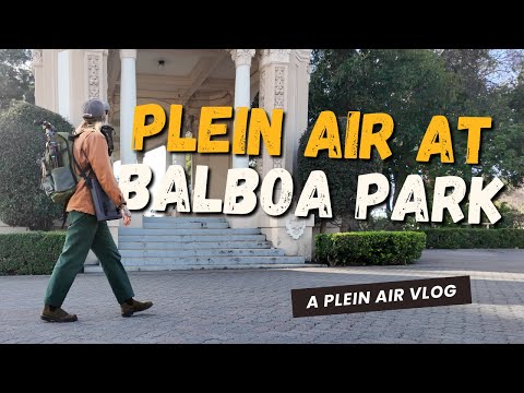 Painting in public is scary || A Plein Air Vlog