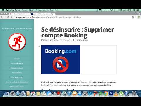 comment s'inscrire sur booking
