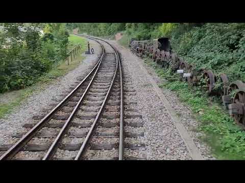 Kandertalbahn,  Einfahrt in den Bahnhof Kandern,  30.09.23