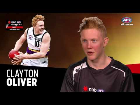 2015 NAB AFL Draft Trumps - Clayton Oliver