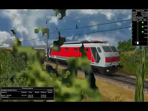 E444r 005 " La tartaruga " Fondazione fs  FOGGIA-ARIANO I. - BENEVENTO .