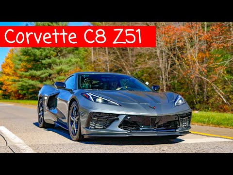C8 Corvette Stingray Z51 Porsche drivers point of view