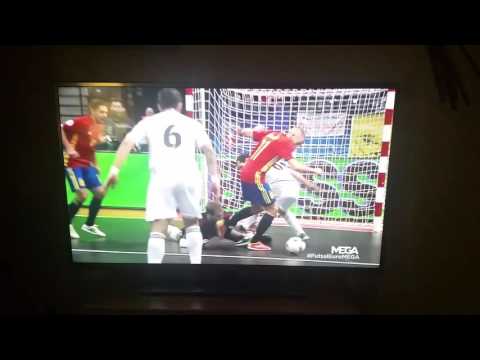 Gol de Bebe Gol de españa Semis Europeo | España 1-1 Kazajistan