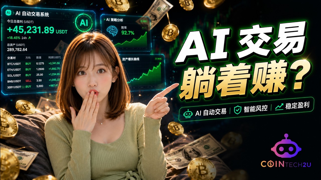 CoinTech2u 真的能躺賺？AI 自動交易 OKX 完整教學｜0 基礎 2026
