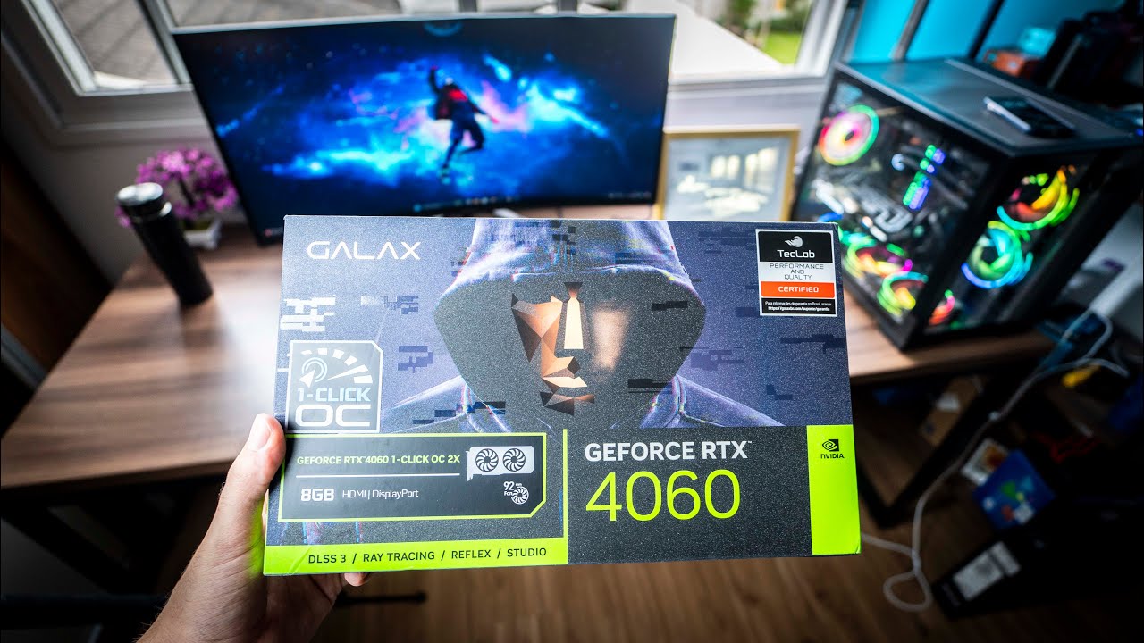 comprei uma RTX 4060 pro meu PC GAMER !!! - Vale a Pena?