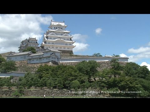 夏の姫路城