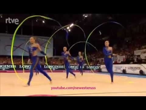 Ukraine 5 ribbons AA - World Championships Stuttgart 2015