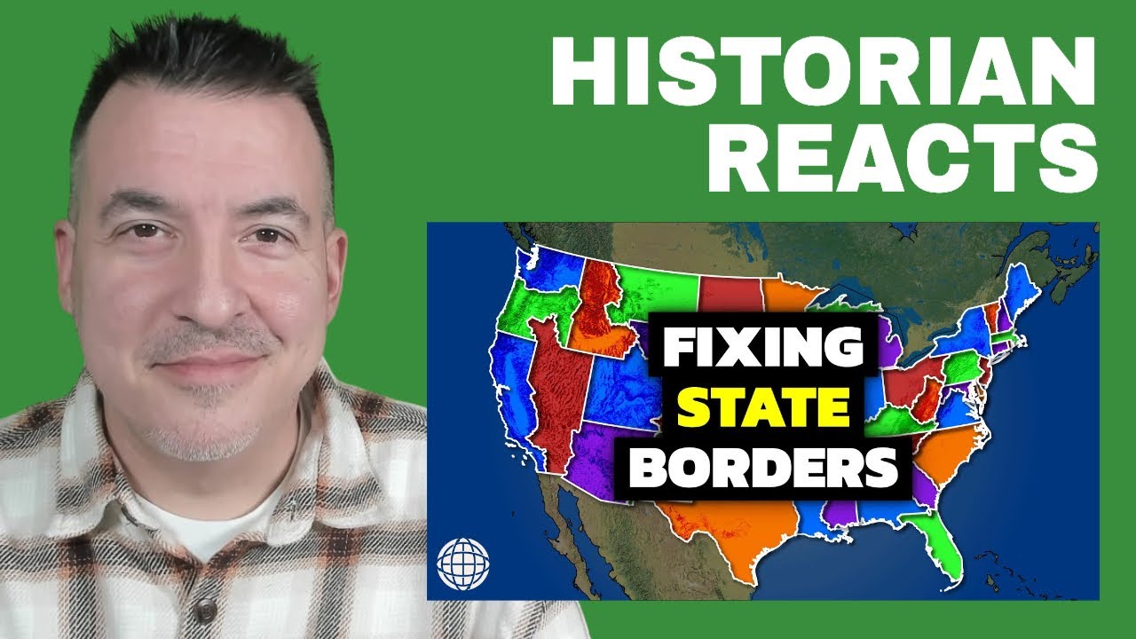 Let's Fix The United States' Awful Borders - Geography by Geoff Reaction