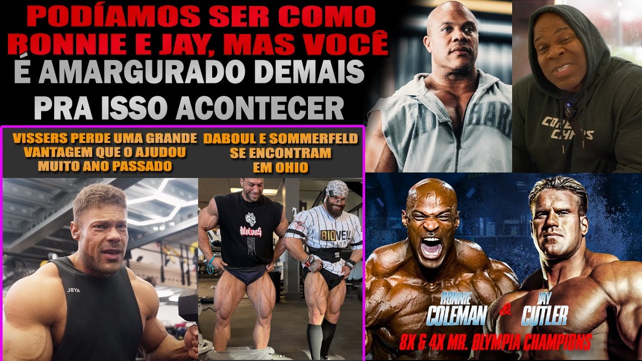 Phil Heath cobra Kai publicamente: ele aceitaria treinar Kai, mas...  + Vissers pesado demais?