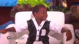 7 Year Old Kid Raps 21 Savage On The Ellen Show!!
