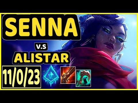 CODY SUN (SENNA) vs ALISTAR - 11/0/23 KDA BOTTOM SUPPORT CHALLENGER GAMEPLAY - NA