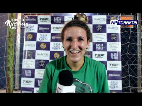 Julieta Puricelli de PURA GAMBA, hablo con nosotros después del partido!