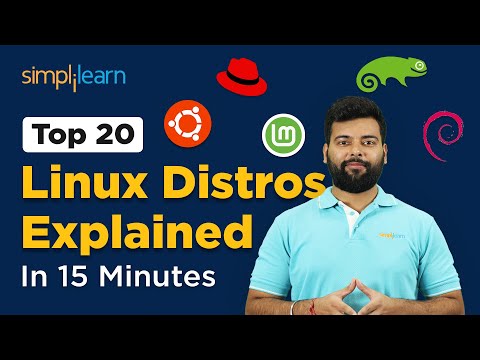 20 лучших дистрибутивов Linux за 13 минут | Дистрибутивы Linux для начинающих | Simplilearn