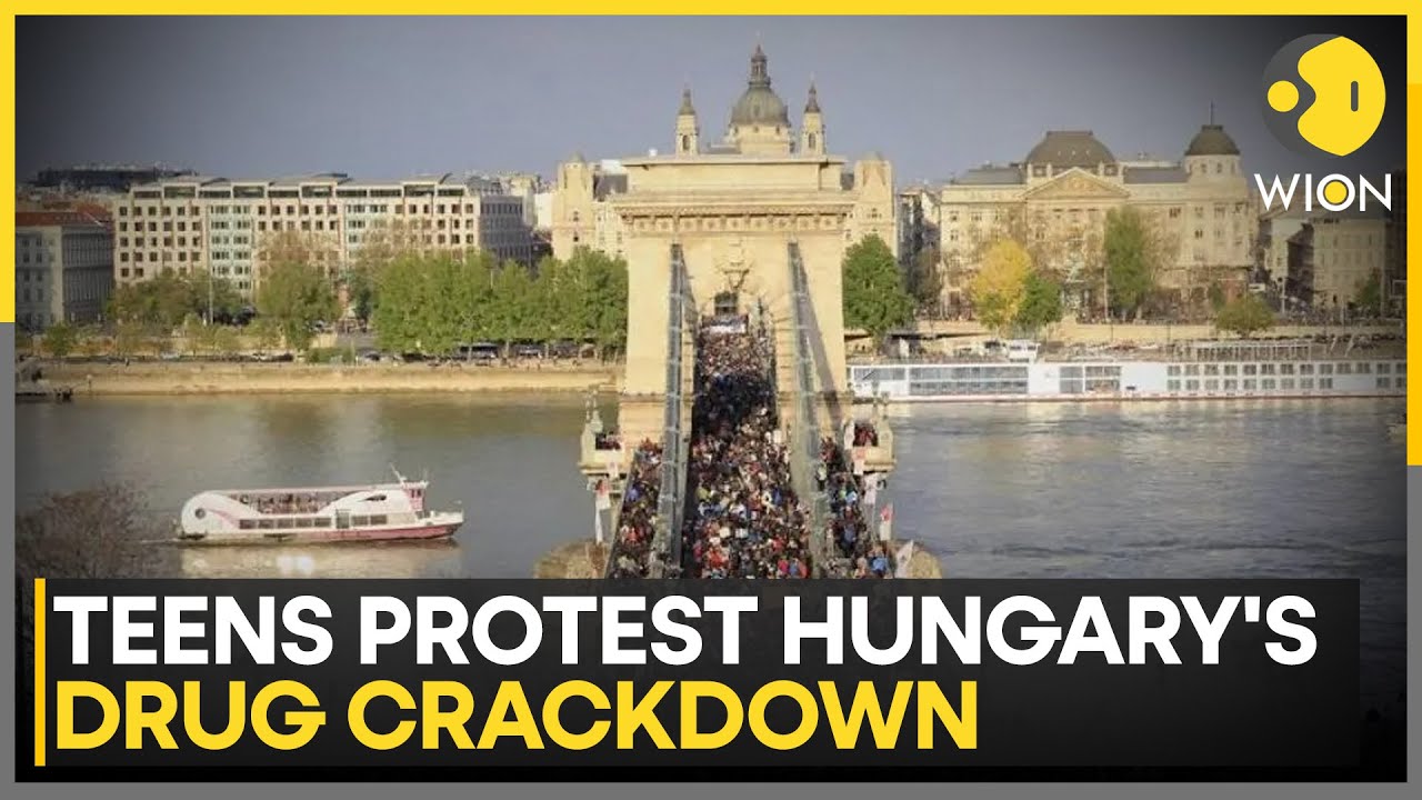 Teens Perform Dance for Freedom Outside the Hungarian Parliament | WION