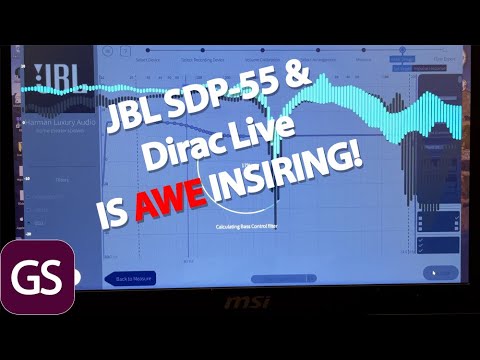 JBL SDP 55 Full Dirac Setup Completed & FANTASTIC RESULTS