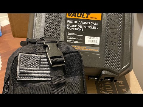 USCCA Freebies / Pelican Vault Pistol Case / Survival Kit