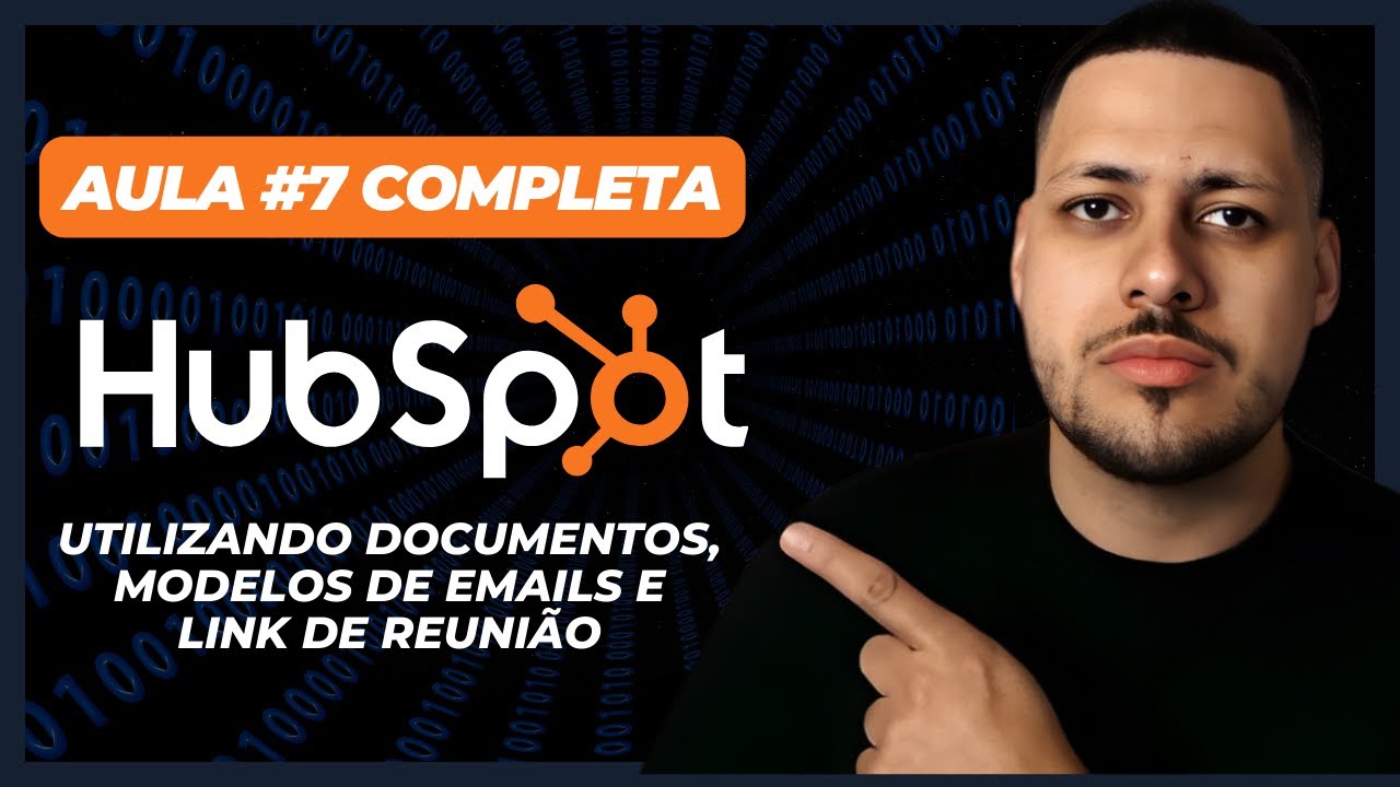 Como importar documentos, modelos de email e link de reunião Hubspot Gratuito - Hubspot CRM Tutorial