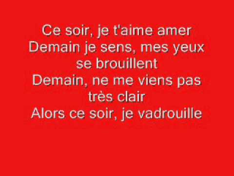 Video thumbnail for Tes yeux se moquent