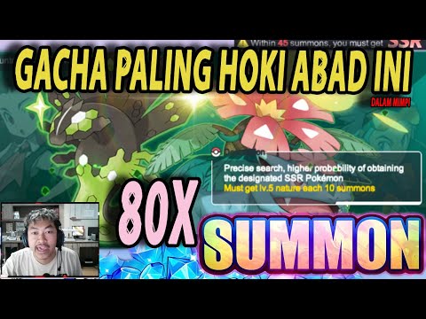 🔥🔥AKHIRNYA GACHA PALING HOKI ABAD INI KEMBALI [80X GACHA UNTUK SSR] - POKEMON WORLD