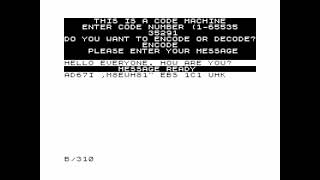 Code Machine for the ZX81