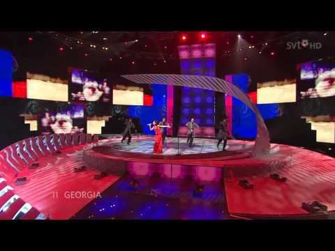 Sopho Khalvashi - Visionary Dream live from Eurovision 2007, Georgia [HD 720p]