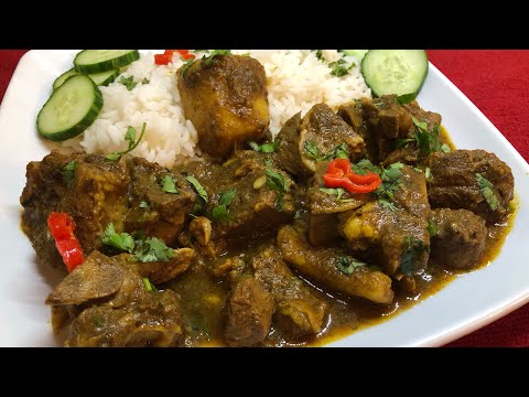 This was one finger licking good New Zealand Lamb curry