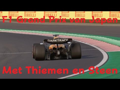 F1 24 Grand Prix van Japan met Thiemen en Steen