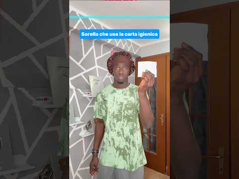 Membri della famiglia che usano la carta igienica 💀