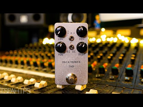 Limited Edition Dazatronyx THD - Custom Orange Swirl | Reverb