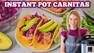 Crazy Easy + Crazy Good Instant Pot Carnitas (Feeds a Crowd!)