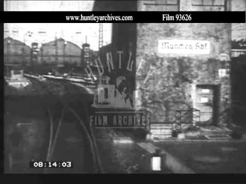 Munchen Bahnhof approaches, 1939.  Archive film 93626