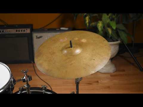 16" Paiste 1960s Ludwig Standard Crash Cymbal 762g Swiss Made *Video Demo* image 7