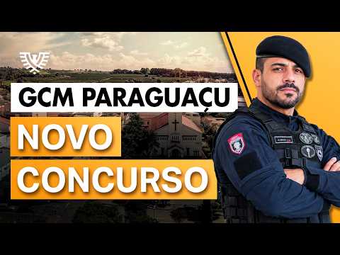 GUARDA MUNICIPAL DE PARAGUAÇU - MG I EDITAL IMINENTE