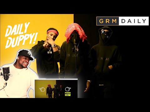 American Reacts To UK Rappers | OFB - Daily Duppy | GRM Daily Reaction