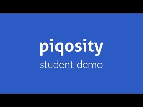 Demo de estudiante en plataforma educativa