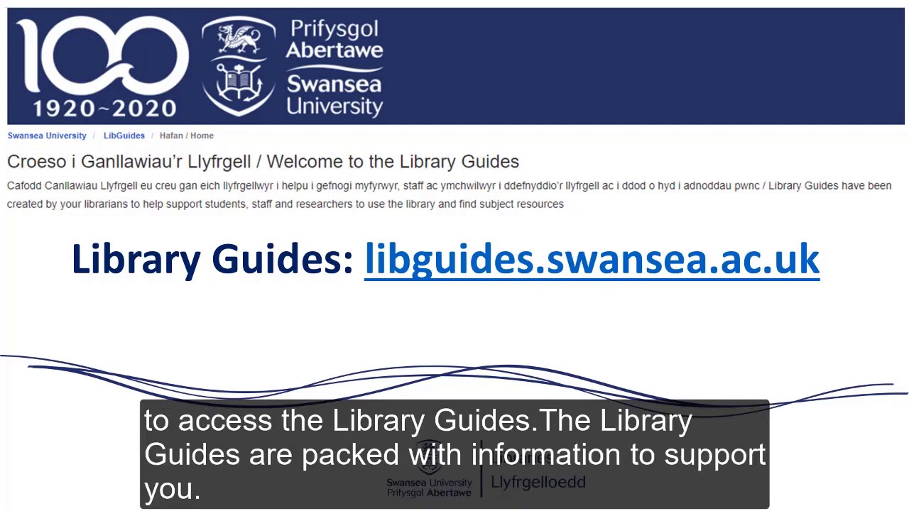 Library Welcome Video