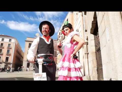 Visite Burlesque de Madrid en Segway avec Funky Rider