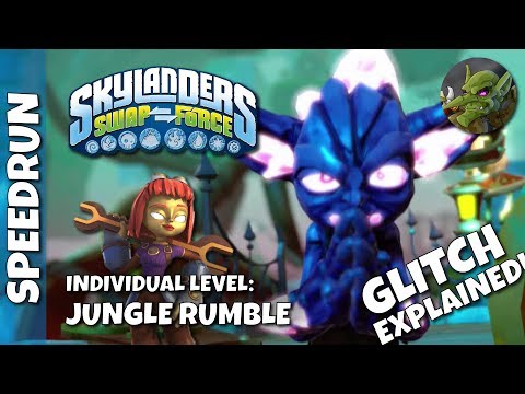 Jungle Rumble (Glitch Quick Kill) in 1:11 (loadless) | Skylanders: Swap Force IL Speedruns