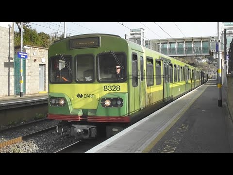 Irish Rail 8300 Class Dart Train 8328 - Killiney Station, Dublin