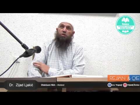 Kako oprati ruke pri uzimanju abdesta - Dr. Zijad Ljakić