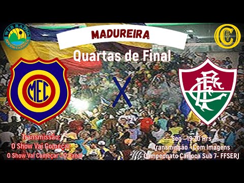 Madureira x Fluminense - Campeonato Carioca Sub 7 - Quartas de Final - FFSERJ AO VIVO COM IMAGENS