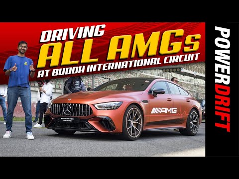 Driving EVERY AMG at the Buddh International Circuit | AMG Experience