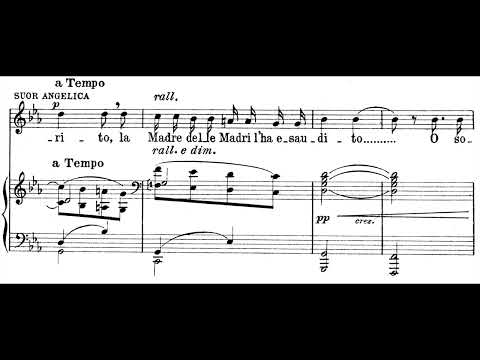 Giacomo Puccini - Suor Angelica (vocal score)