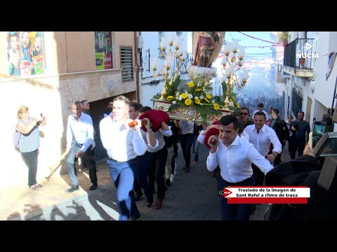 Sant Rafel corrió a ritmo de traca por las calles de La Nucía