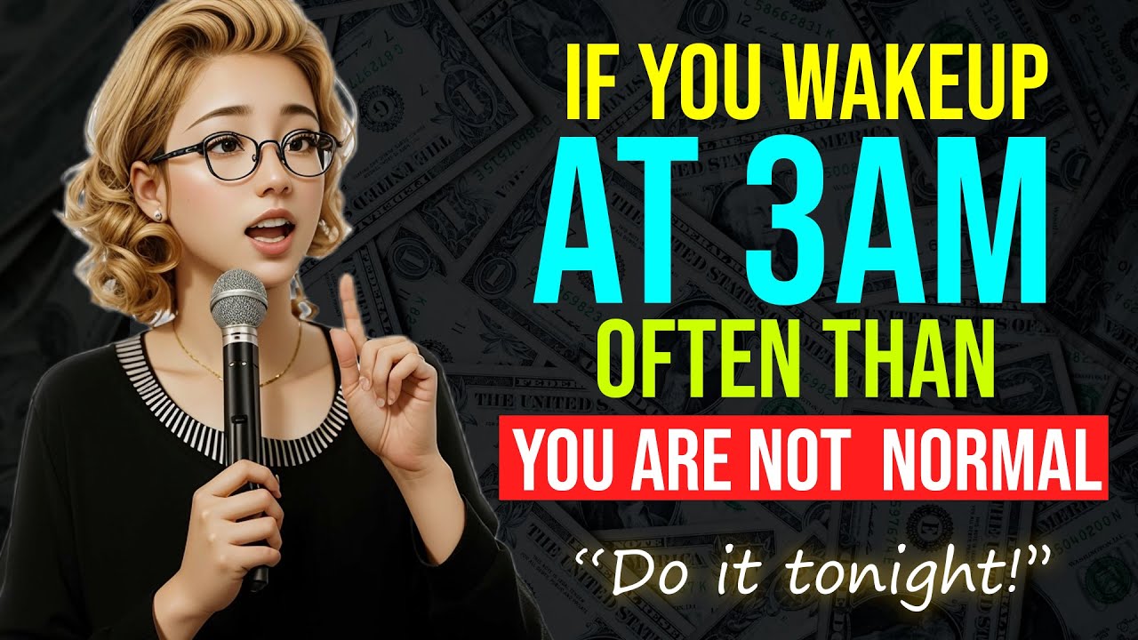DO YOU WAKE UP BETWEEN 3 AM AND 5 AM? LOOK AT WHAT IT MEANS WHAT TO DO TO LISTEN TO THE UNIVERSE