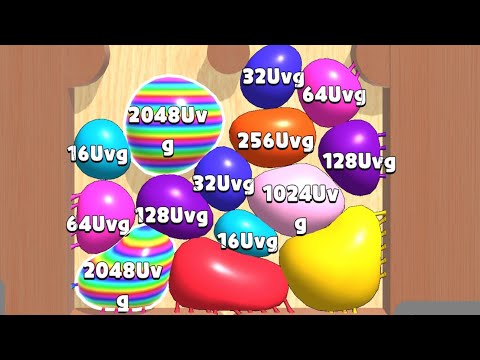 Satisfying and relaxing ASMR Mobile Games - Blob Merge 3D