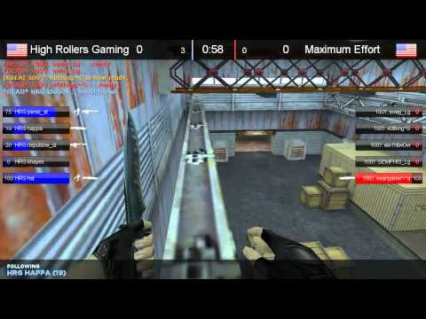 ESEA S11 Invite Playoff Lan Finals UR2 Maximum Effort vs. High Rollers Gaming map1 de_nuke